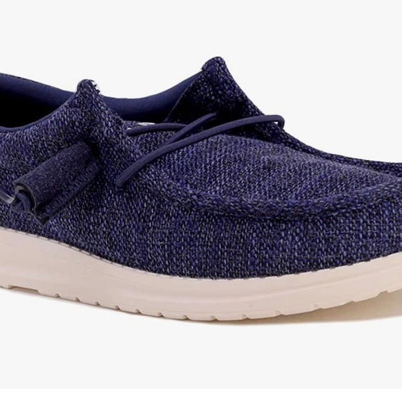 NWOT Nautica Kids Boys Youth Comfort Loafers, Lace-Up Boat Shoe, Lightweight - Picture 7 of 7